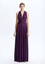 Dark Purple Maxi Convertible Infinity Dress