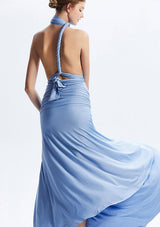 Dusty Blue Maxi Convertible Infinity Dress