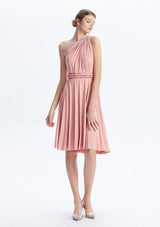 Dusty Rose Midi Convertible Infinity Dress