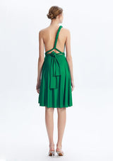 Emerald Green Midi Convertible Infinity Dress