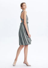 Grey Midi Convertible Infinity Dress