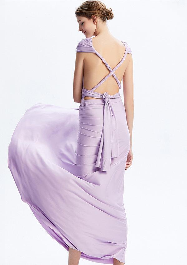 lavender infinity dress