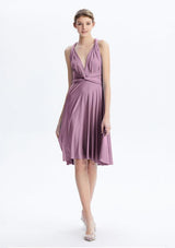 Mauve Midi Convertible Infinity Dress
