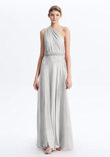 Silver Grey Maxi Convertible Infinity Dress