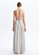 Silver Grey Maxi Convertible Infinity Dress