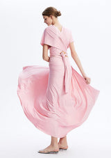 Blush Pink Maxi Convertible Infinity Dress - INFIWING