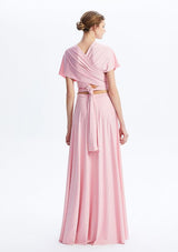Blush Pink Maxi Convertible Infinity Dress - INFIWING