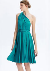 Teal Midi Convertible Infinity Dress - INFIWING