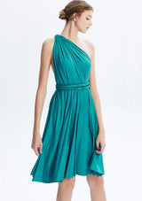 Teal Midi Convertible Infinity Dress - INFIWING