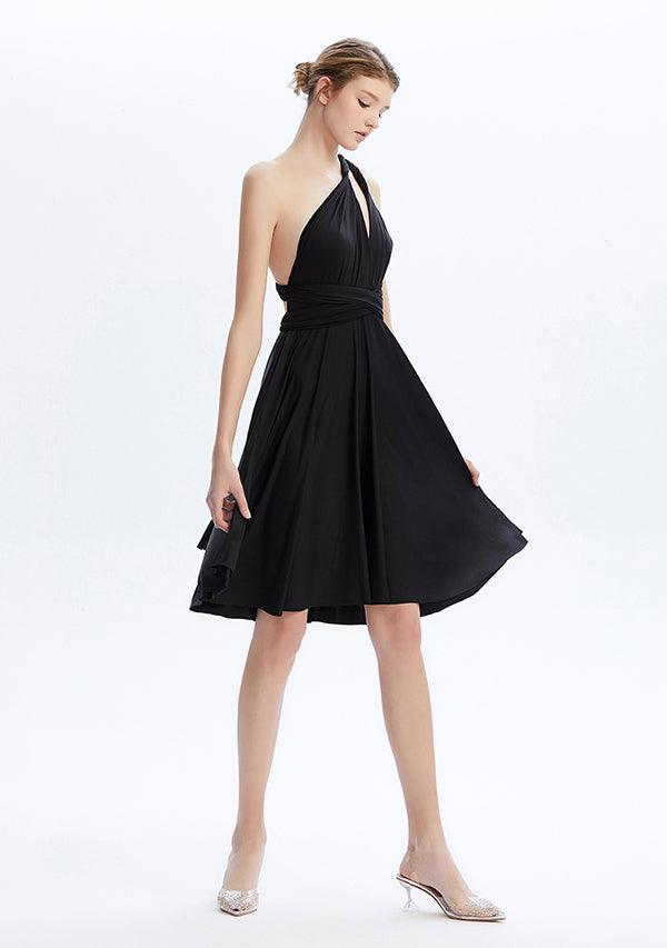 Buy Peach Coral Midi Convertible Infinity Dress - InfiwingDress
