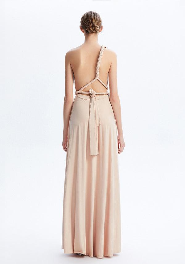 Buy Champagne Maxi Convertible Infinity Dress InfiwingDress INFIWING