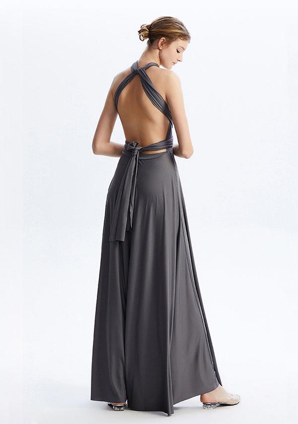 Buy Charcoal Grey Maxi Convertible Infinity Dress InfiwingDress INFIWING