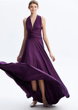 Dark Purple Maxi Convertible Infinity Dress