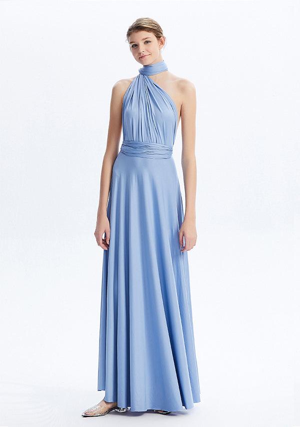 halter neck multiway dress Quick tutorial: gorgeous Halter Style in 60 seconds!Perfect for beginners  and style pros alike. Save this reel for when you're getting ready!  #infinitydress #bridesmaiddress #bridesmaids #multiwaydress  #72stylesinfinitydress #convertibledress