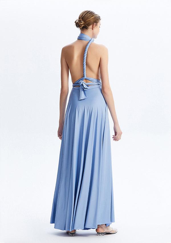 Dusty Blue Maxi Convertible Infinity Dress