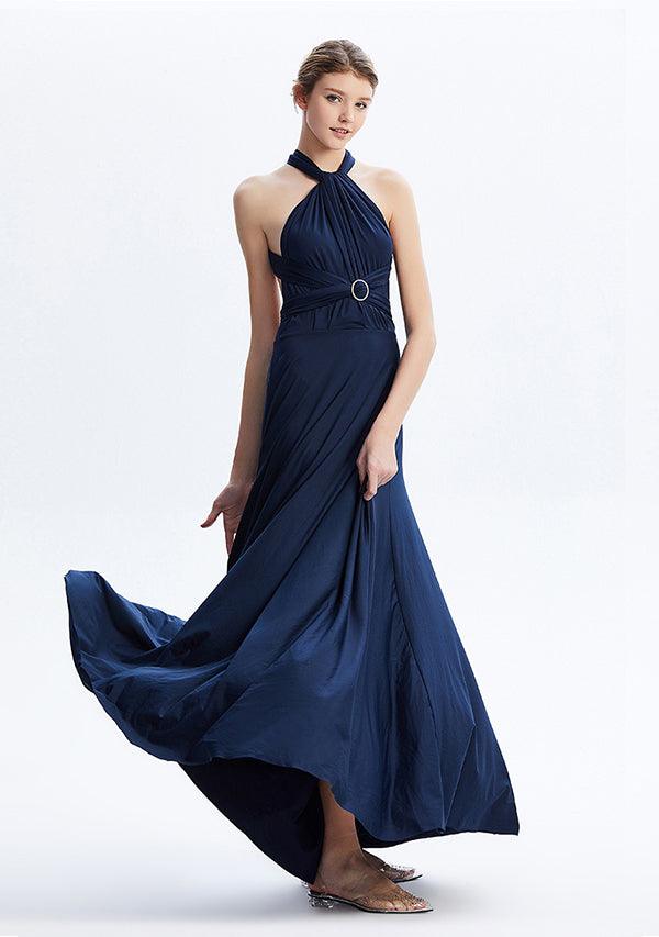 Navy Blue Maxi Convertible Infinity Dress