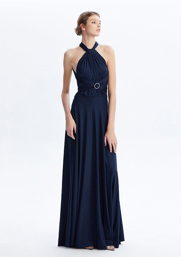 Buy Navy Blue Maxi Convertible Infinity Dress InfiwingDress INFIWING