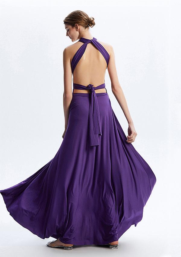 Purple Maxi Convertible Infinity Dress