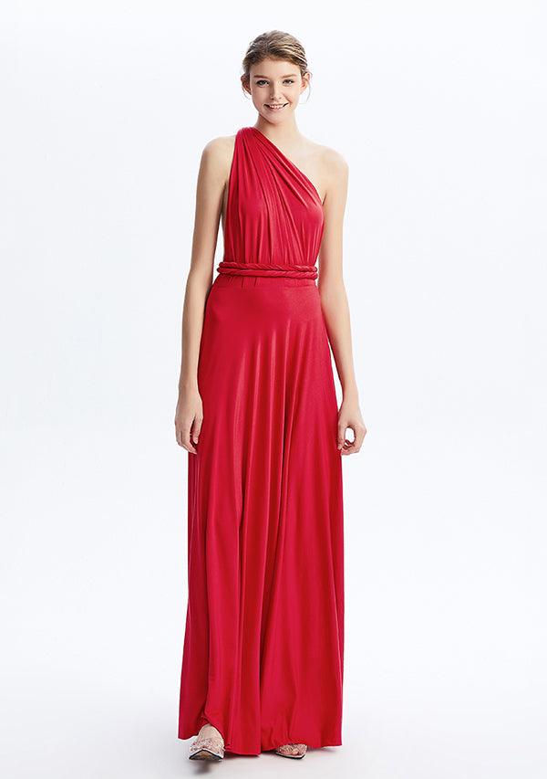 Red Maxi Convertible Infinity Dress