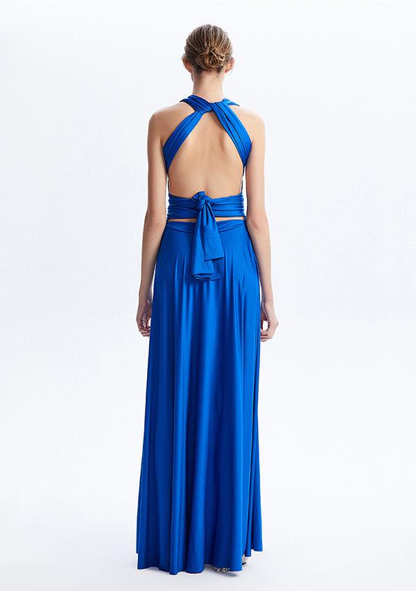 Royal Blue Maxi Convertible Infinity Dress