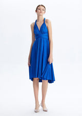 Royal Blue Midi Convertible Infinity Dress