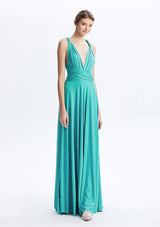 Turquoise Maxi Convertible Infinity Dress