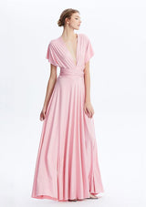 Blush Pink Maxi Convertible Infinity Dress - INFIWING